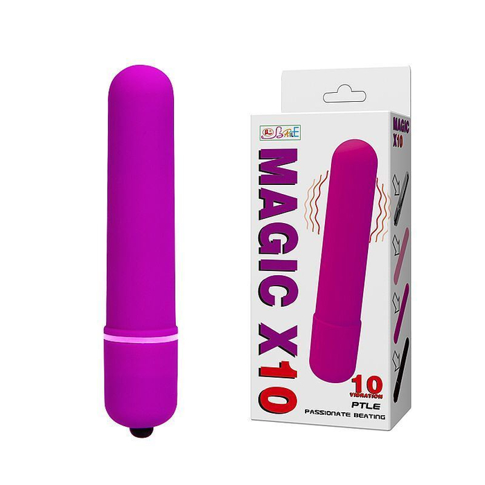 Power Bullet Toque Aveludado Com 10 Vibrações Ld Import