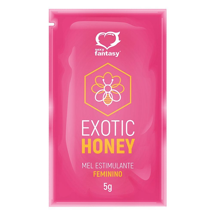 Exotic Honey Estimulante Feminino Em Sachê 5g Sexy Fantasy