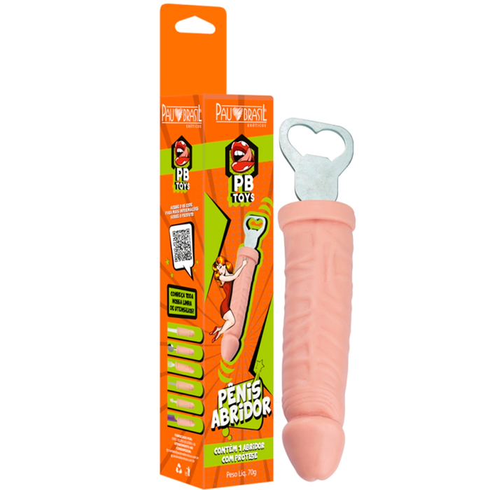 Abridor Formato De Pb Toys Linha Utensílios Sensuais Pau Brasil