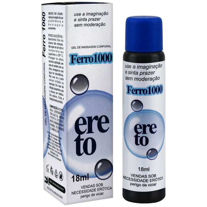 Ferro1000 Ereto Retardante Masculino 18ml Segred Love