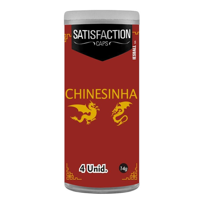 Chinesinha Bolinha Funcional 4 Unidades Satisfaction Caps