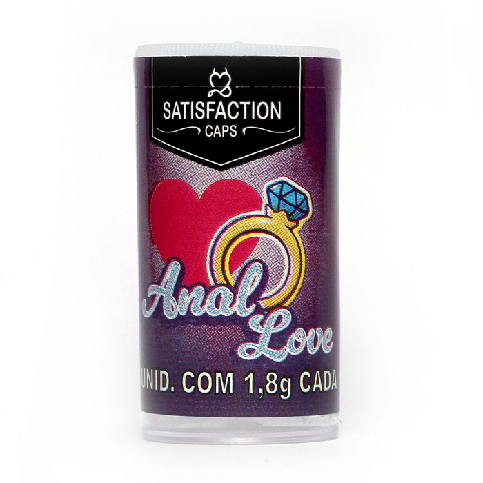 Bolinha Funcional Anal Love 3 Unid Satisfaction Caps