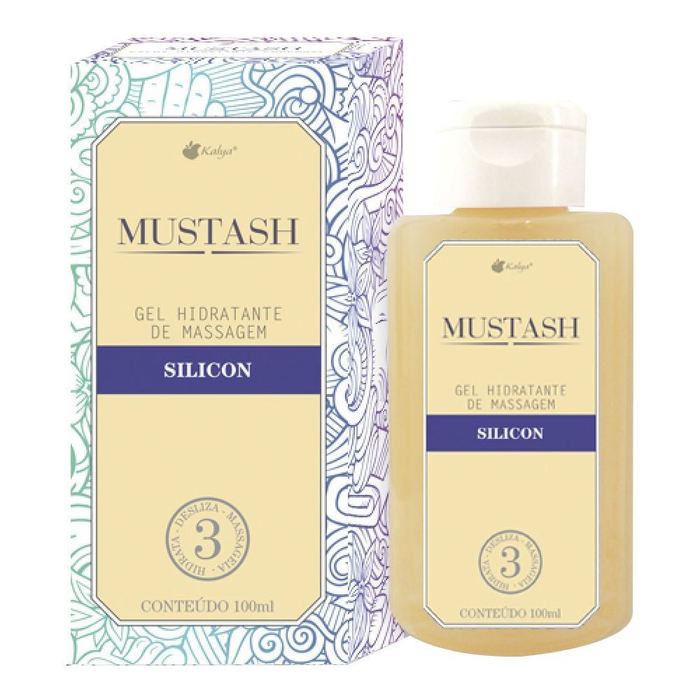 Mustash Silicon Lubrificante Siliconado 100ml Kalya