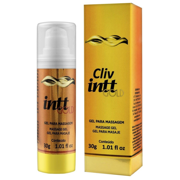 Cliv Intt Gold 30g Sensação Dessensibilizante Extra Forte Intt