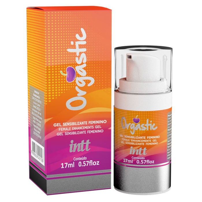 Gel Excitante Feminino Eletrizante Orgastic 17ml Intt