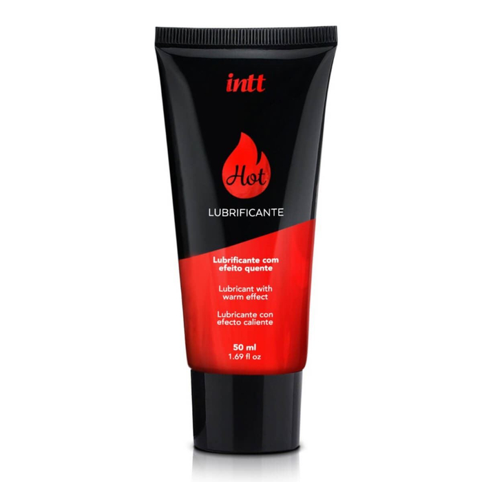 Lubrificante Hot Sabor Morango à Base De água 50ml Intt