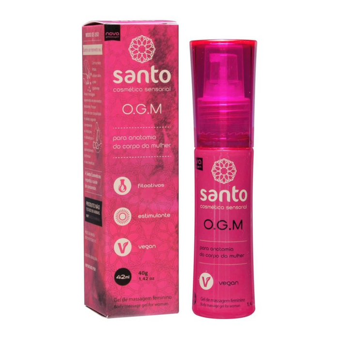 Ogm Gel Facilitador De Orgamos Feminino 40g Santo Sexo