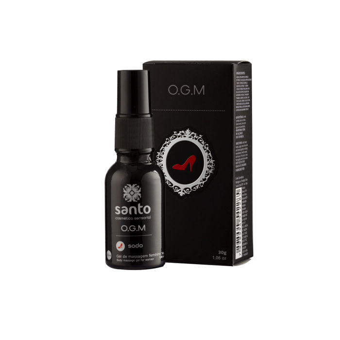 O.g.m Gel Estimulante Feminino 30ml Linha Sado Santo