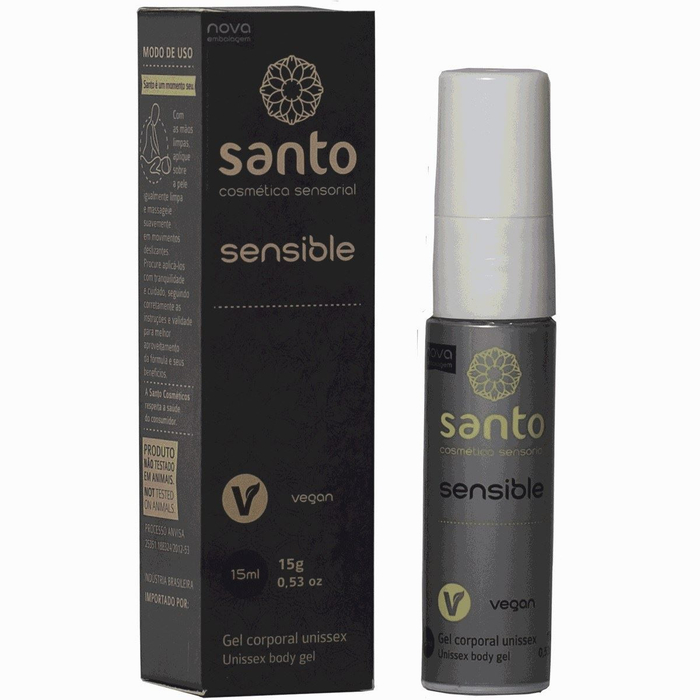 Sensible Gel Dessensibilizante Anal 15g Santo