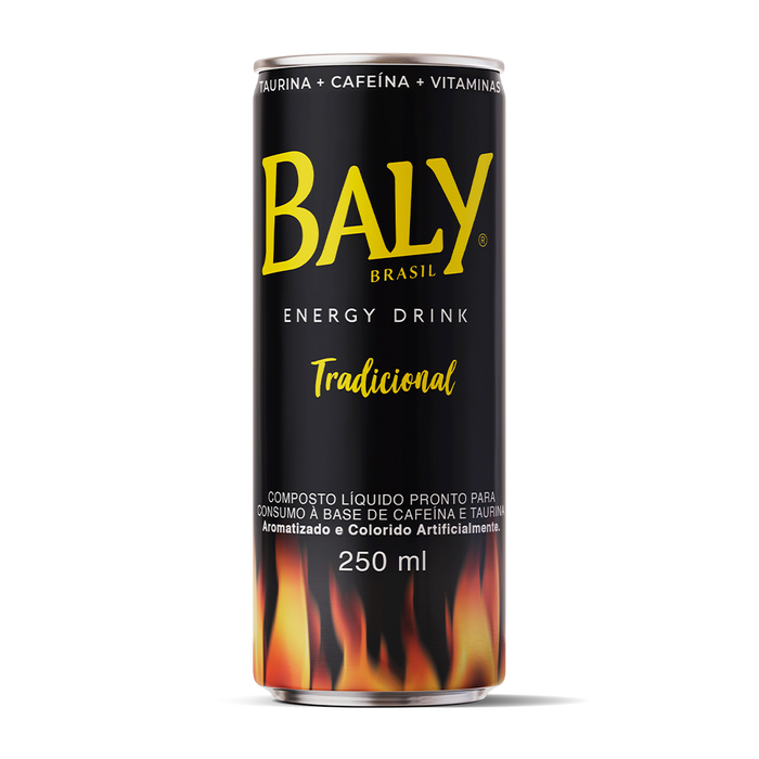 Baly Energy Drink Tradicional Lata 250ml Cimed