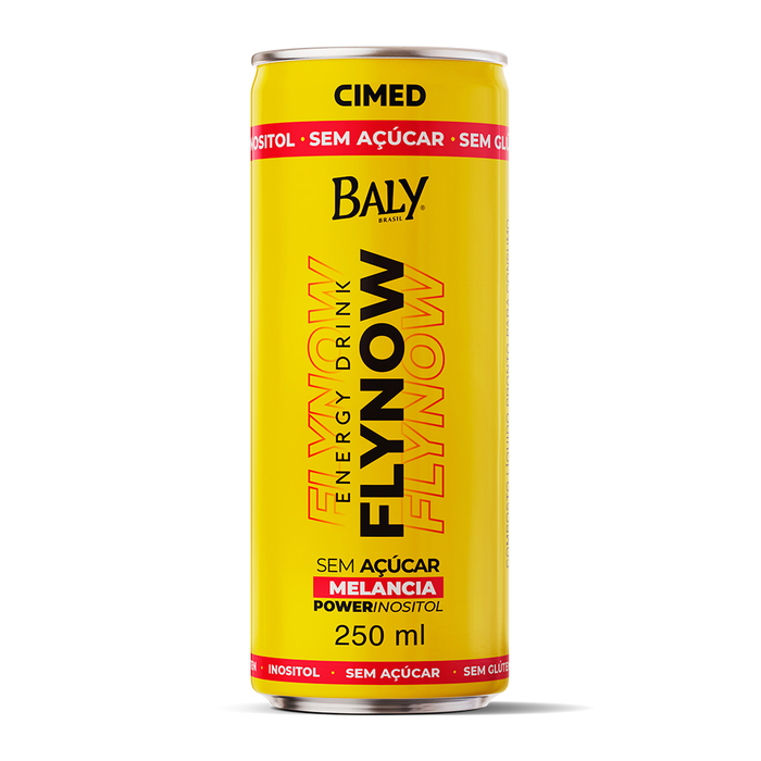 Baly Flynow Melância Sem Açucar 250ml Lata Cimed