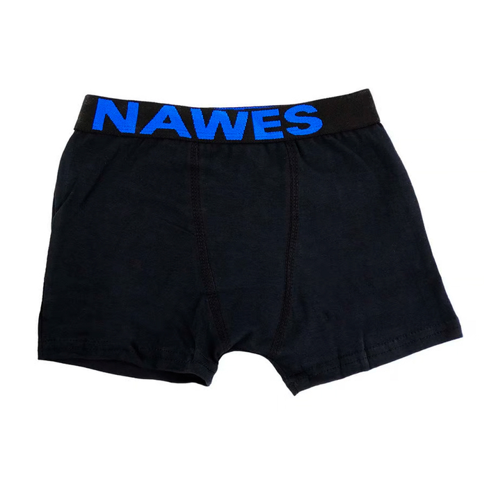 Cueca Boxer Em Cotton Juvenil Elástico Personalizado Nawes