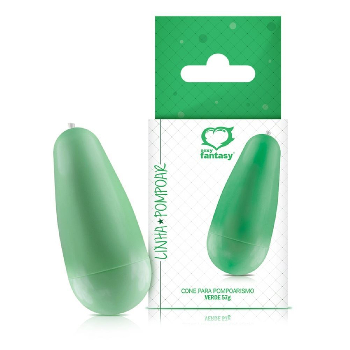 Cone Para Pompoarismo Verde 57gr Sexy Fantasy