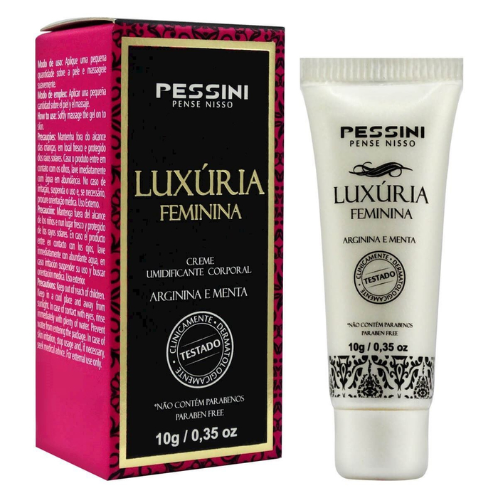 Excitante Luxúria Feminina 10g Pessini