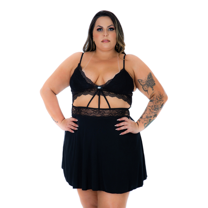 Camisola Joyce Plus Size Pimenta Sexy