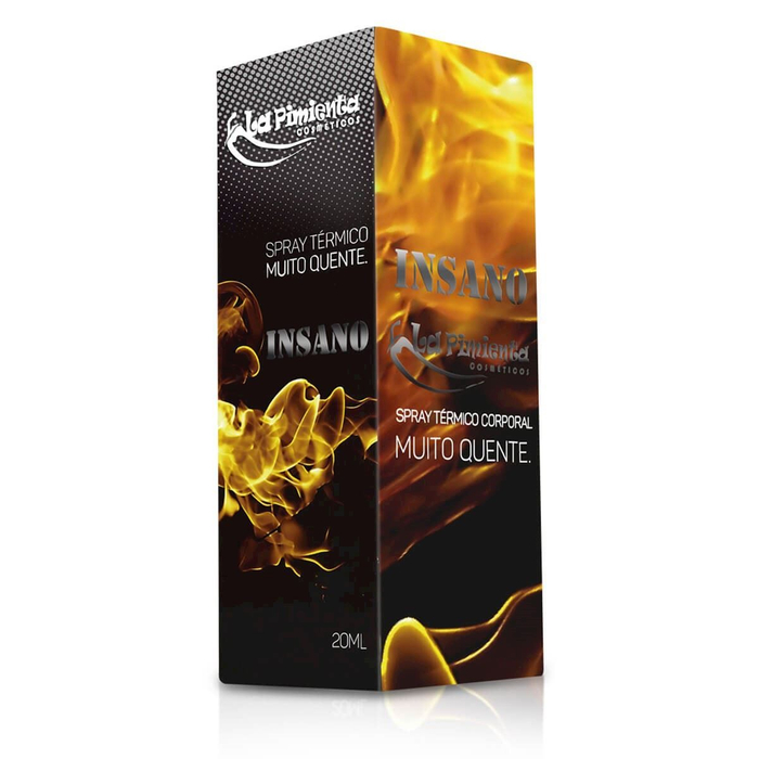 Insano Spray Térmico Muito Quente 20 Ml La Pimienta