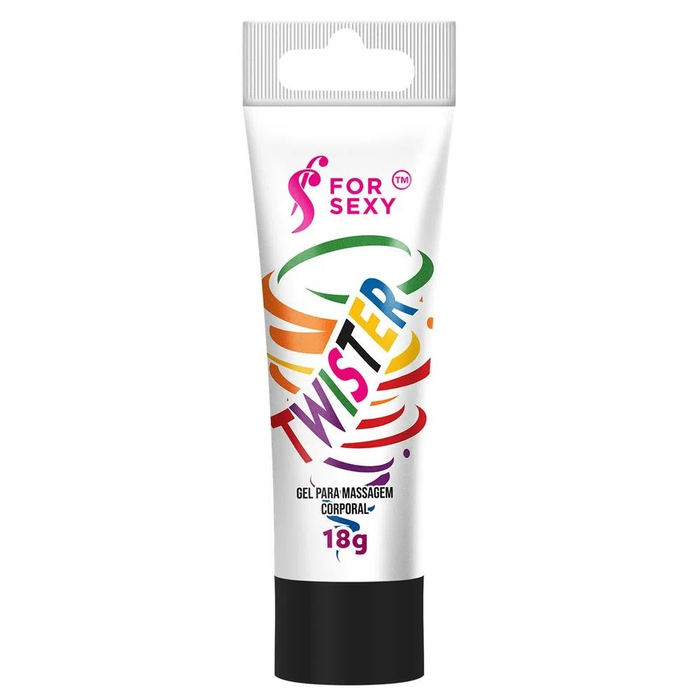 Twister Gel Para Massagem Corporal 18g For Sexy