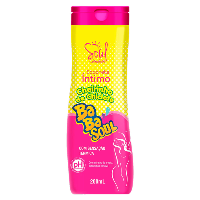 Sabonete íntimo Cheirinho De Babalu 200ml Soul Cosméticos 