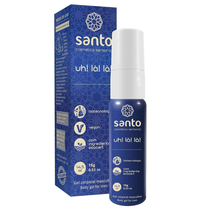 Uh! Lá! Lá! Gel Excitante Masculino 15gr Santo