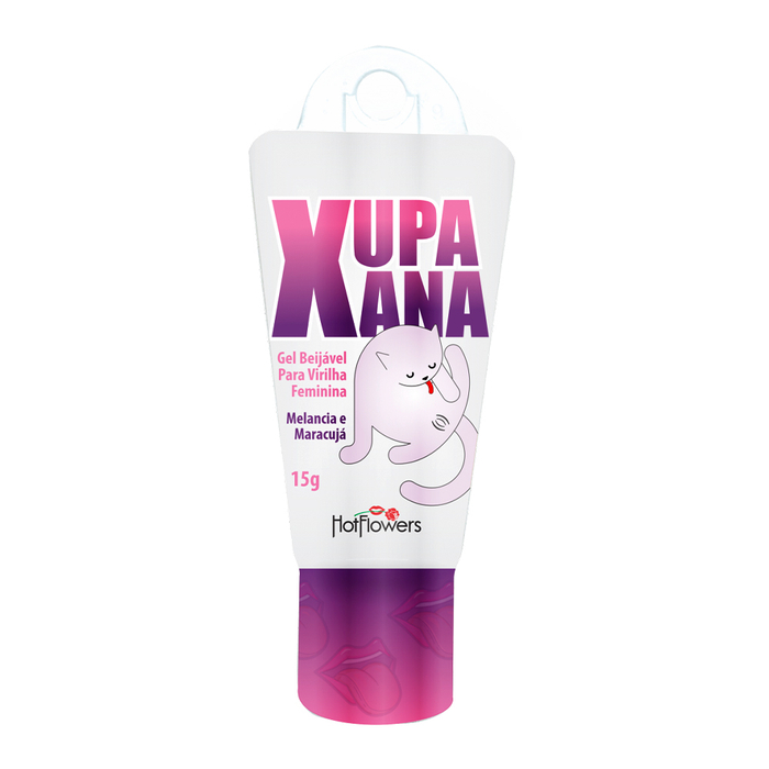 Xupa Xana Gel Beijavel Para Virilha  Feminina 15g Hot Flowers 