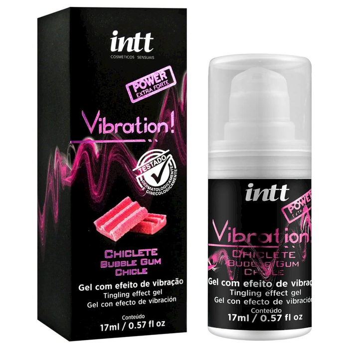 Vibration Power Extra Forte Chiclete 17ml Intt