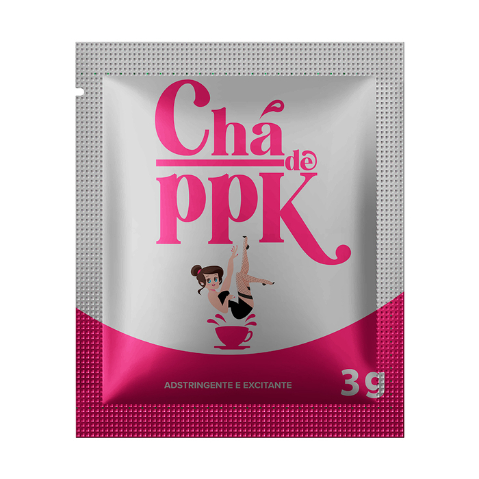 Chá De Ppk Em Sachê Gel Adstringente E Excitante 3g Pepper Blend 