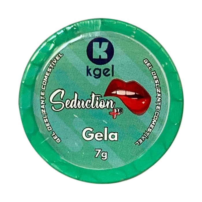 Seduction +18 Gela Gel Deslizante Comestível K Gel 