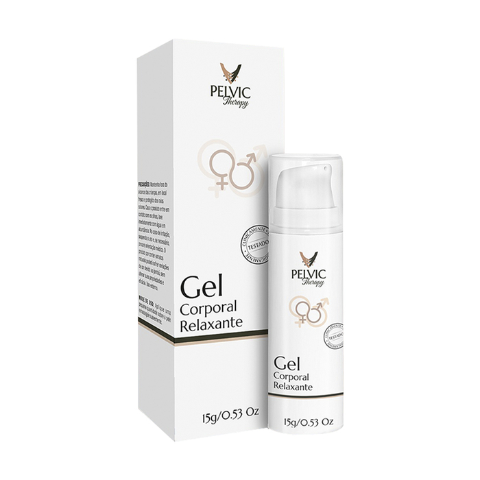 Gel Corporal Relaxante Unissex 15g Linha Pelvic Therapy By Pessini