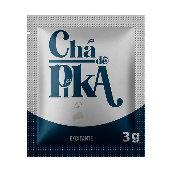 Chá De Pika Em Sachê Gel Excitante Masculino 3g Pepper Blend