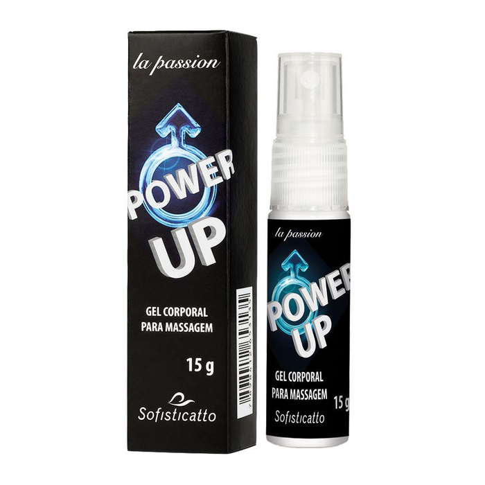 Power Up Gel Masculino Prolongador De Ereção 15g Sofisticatto