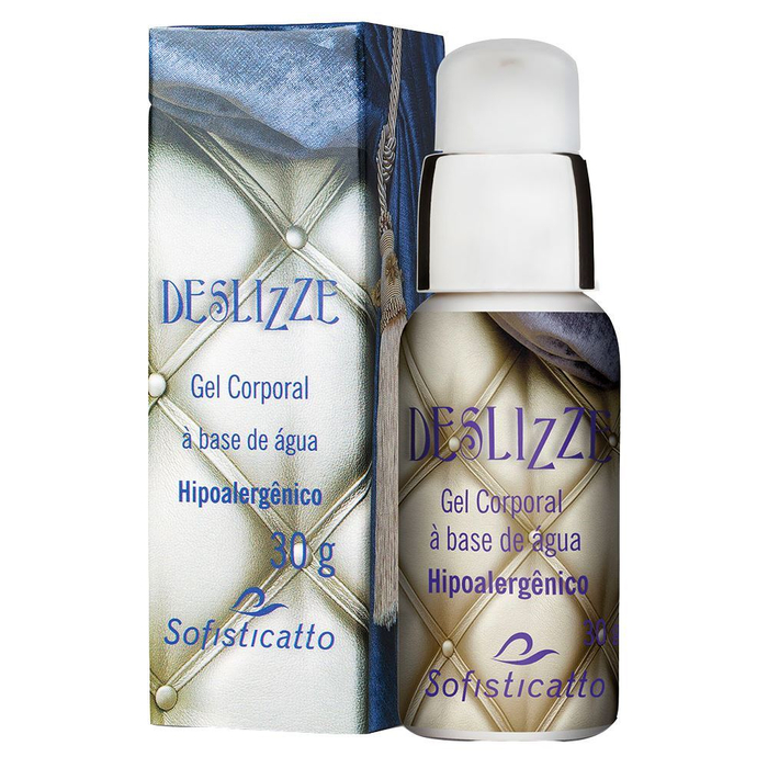 Deslizze Gel Lubrificante à Base De água Hipoalergênico 30g Sofisticatto