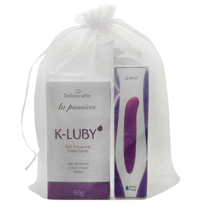 Kit Sexy Love K-lub E Vibrador Ponto G Sofisticatto