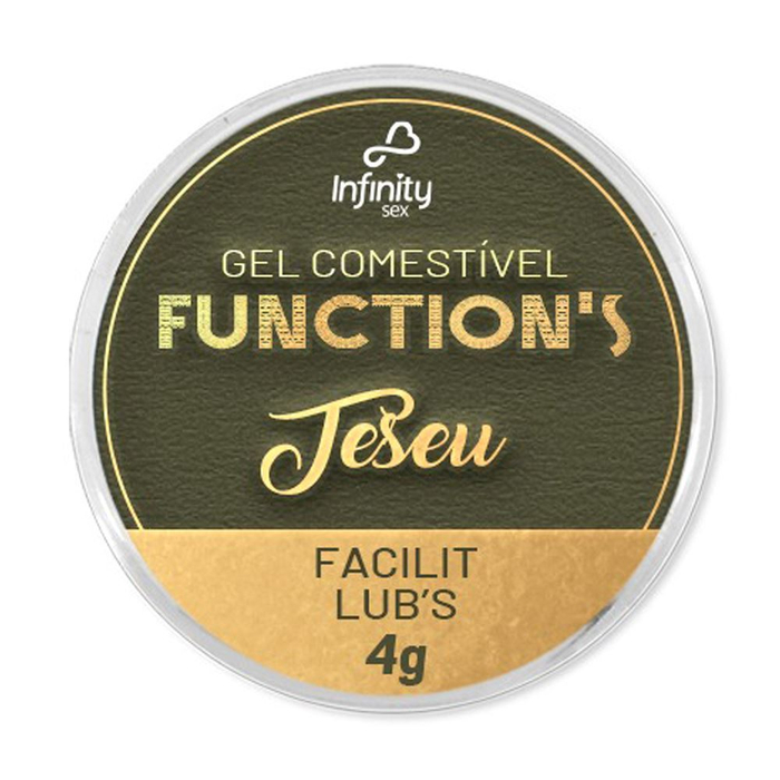 Teseu Facilit Lubs 4gr Gel Dessensibilizante Anal Linha Funcions Infinity Sex