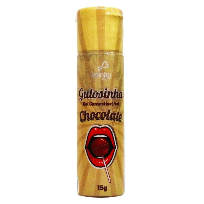 Gulosinha Sabor Chocolate Bala Líquida Hot 15g Infinity Sex