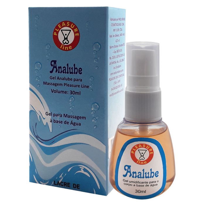 Analube Lubrificante Intimo 30ml Pleasure Line