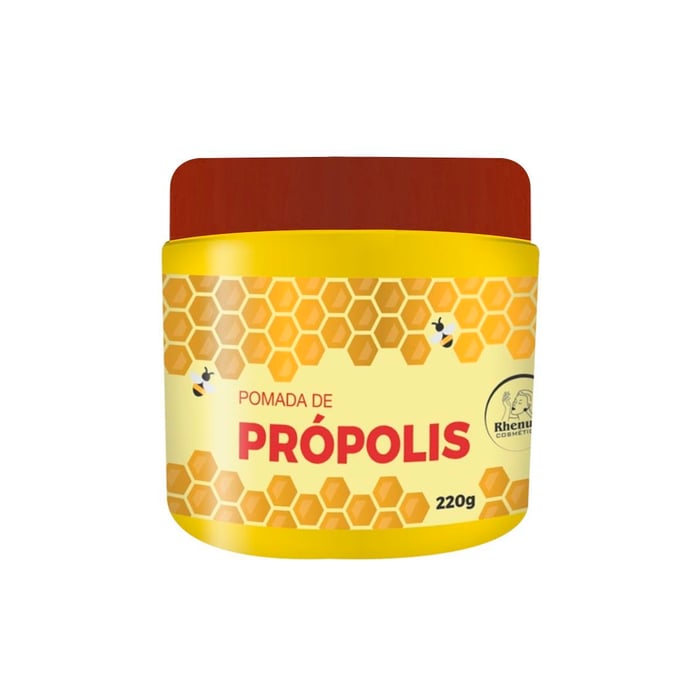 Pomada De Própolis Hidratante 220g Rhenuks