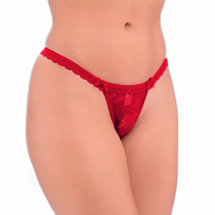 Tanga Fio Safadinha Renda Patitex