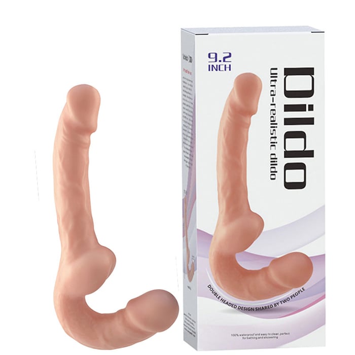 Penetrador Strapless Com Plug Vaginal 23,5x3,6 4,2 Cm 3r Import