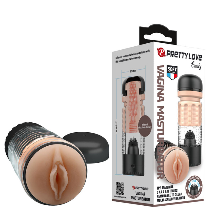 Masturbador Masculino Lanterna Formato Vagina 3r Import 