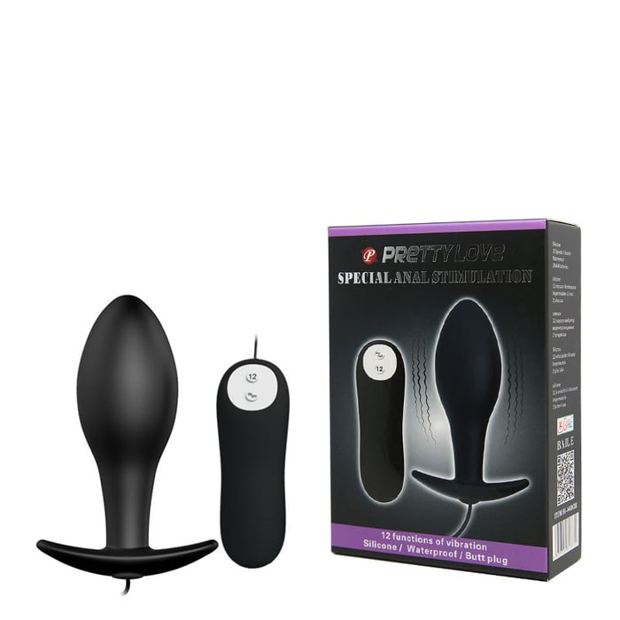 Plug Anal Vibratório Com 12 Modos De Vibração 3r Import 