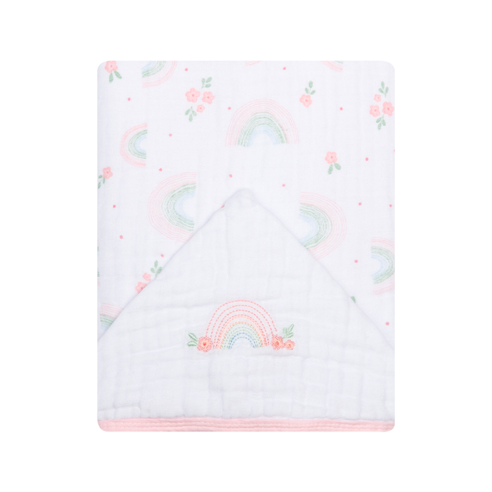 Toalha De Banho Papi Soft Com Capuz Bordado 90cm X 75cm Contem 01 Un