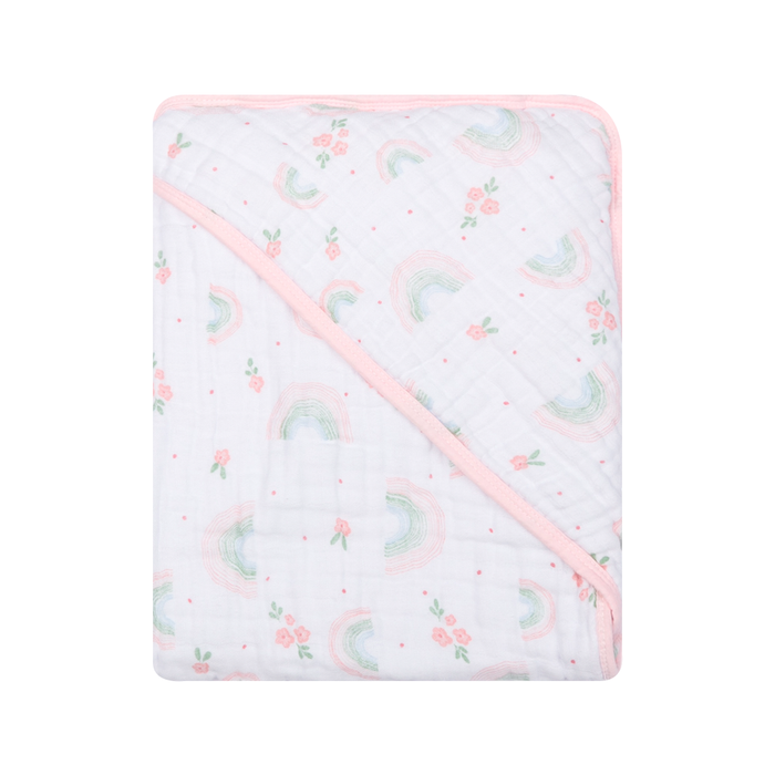Toalha De Banho Papi Soft Com Capuz Estampada 80cm X 80cm Contem 01 Un