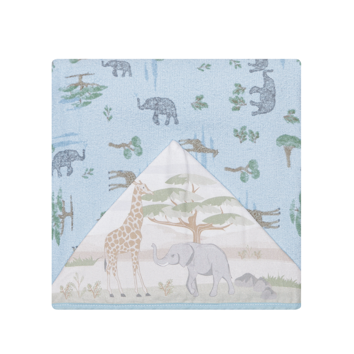 Toalha De Banho Felpuda Papi C/ Capuz Estampada 1,10m X 70cm Contem 01 Un