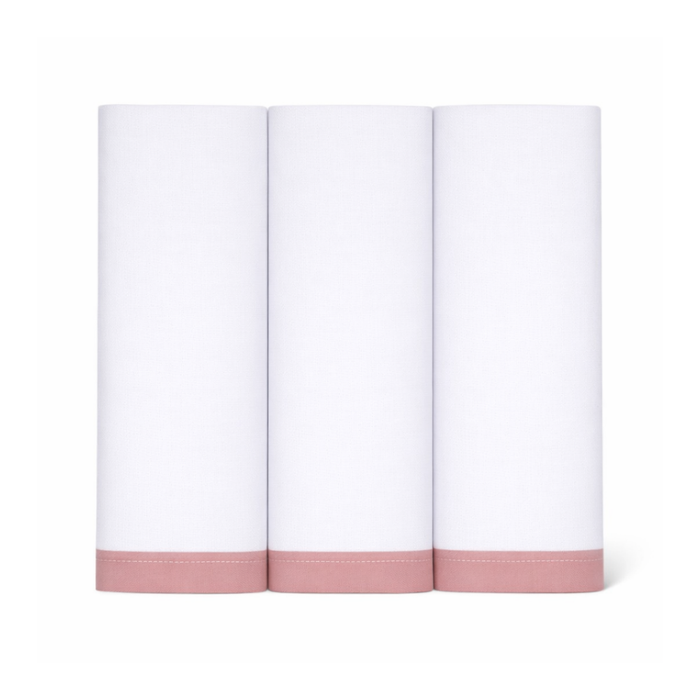 Cueiro Manta Com Faixa Papi Baby Cores 80 Cm X 80 Cm - Contem 03 Unidades