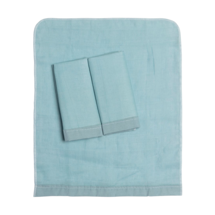 Paninho De Boca Soft Premium Com Faixa  Papi Baby Cores 38 Cm X 32 Cm - Contem 03 Unidades