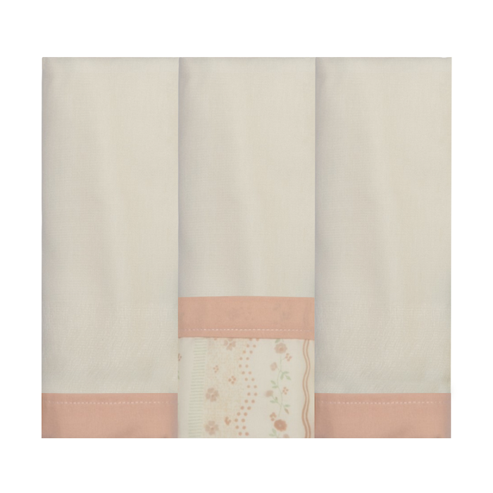 Fralda Com Bainha Papi Encantos 70 Cm X 68 Cm - Contém 03 Unidades