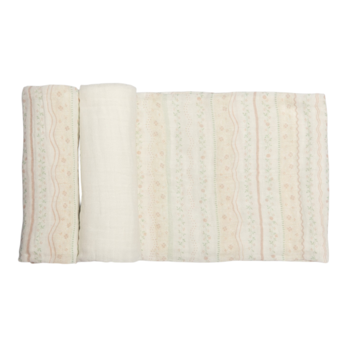 Cueiro Swaddle Soft Com Bainha Papi Encantos  85 Cm X 75 Cm - Contém 03 Unidades