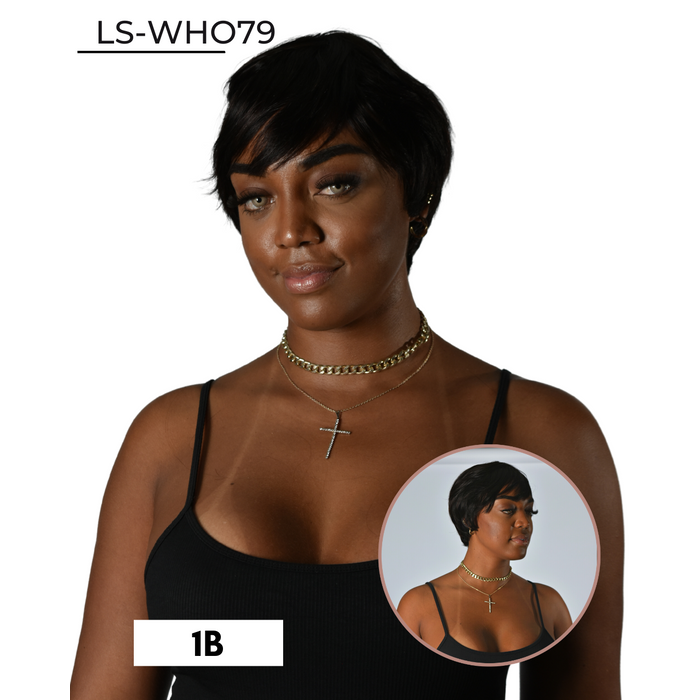 Wig Ls-wh079 Natural  Fashion Line 