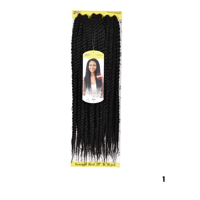 Senegal Twist 28' 3x Zang Hair 