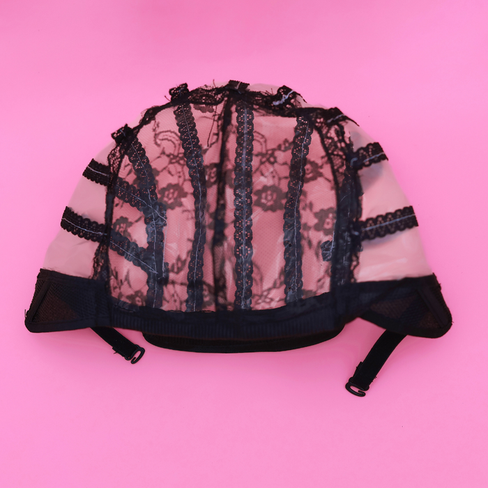 Touca Para Confecção De Lace Com Plástico Dissovivel